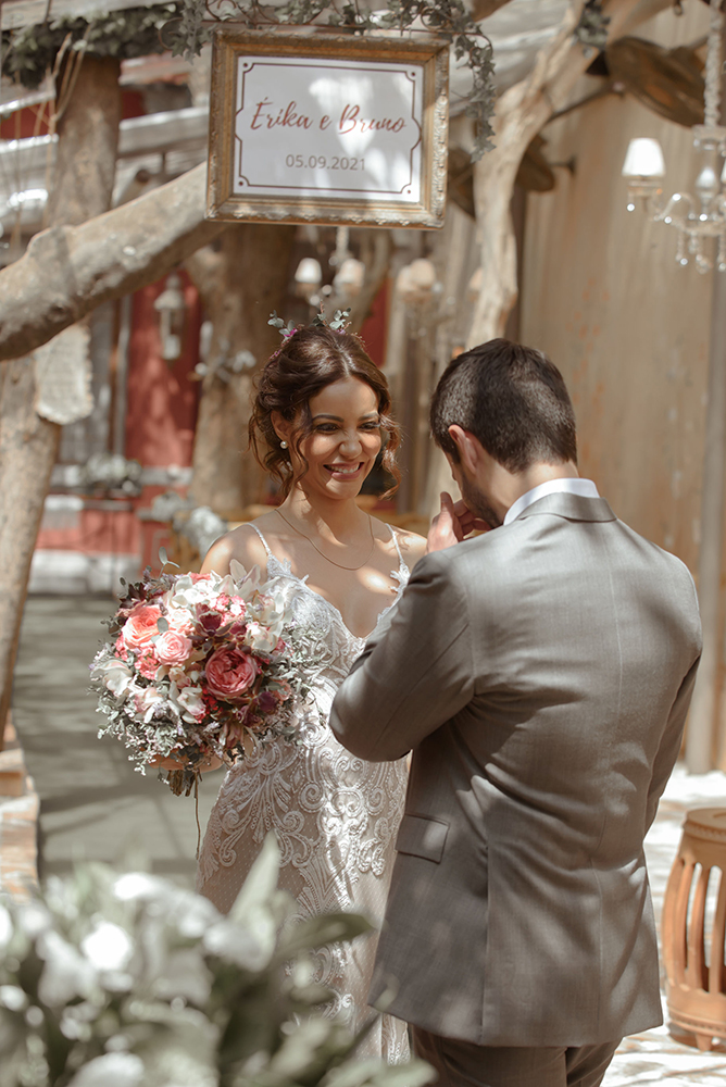 Érika e Bruno | Um lindo mini wedding no Espaço Quintal