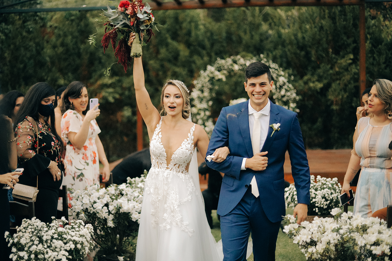 Isabelle e Mauro | Leve e especial: casamento na Fazenda Dona Inês