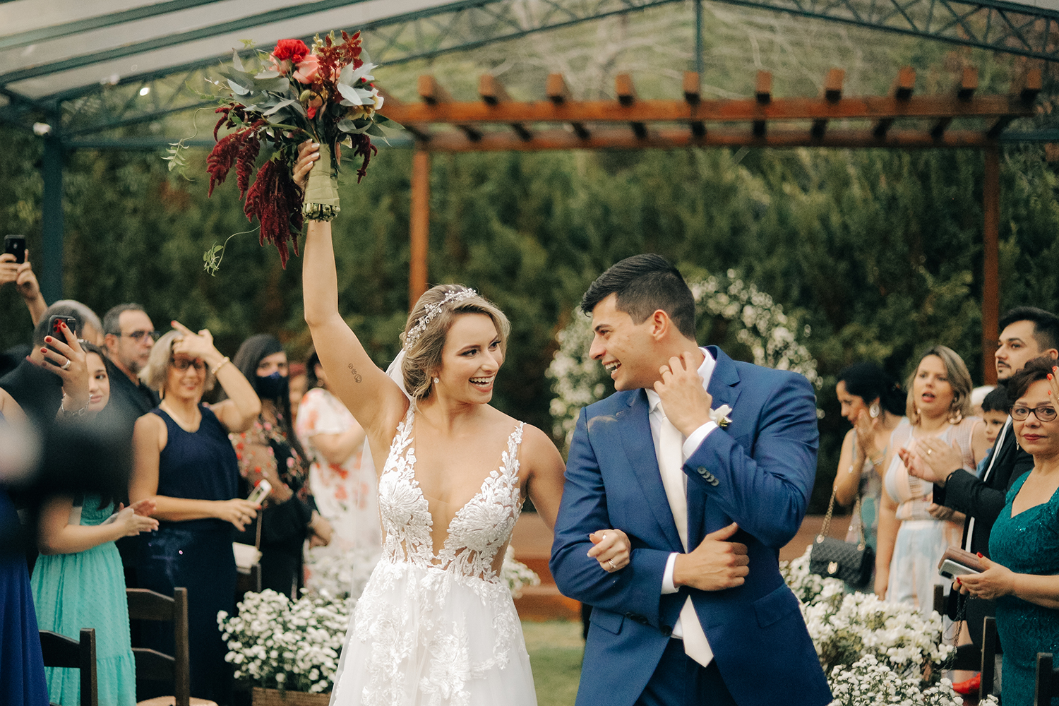 Isabelle e Mauro | Leve e especial: casamento na Fazenda Dona Inês