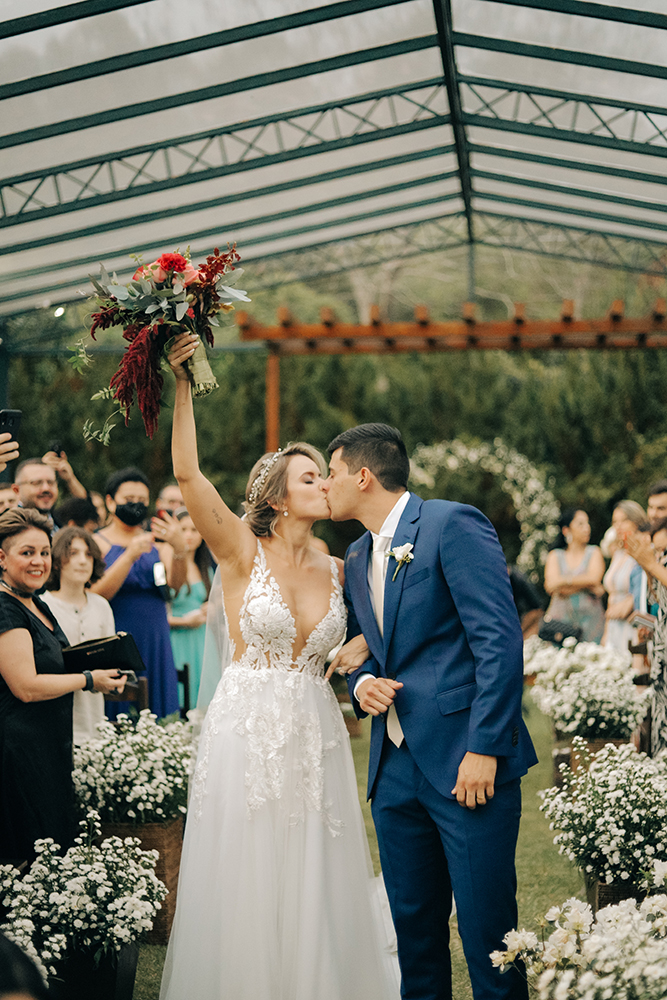 Isabelle e Mauro | Leve e especial: casamento na Fazenda Dona Inês