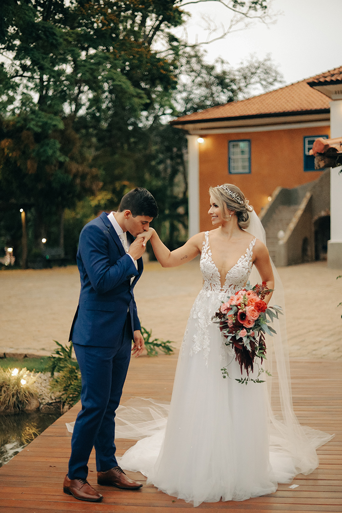 Isabelle e Mauro | Leve e especial: casamento na Fazenda Dona Inês