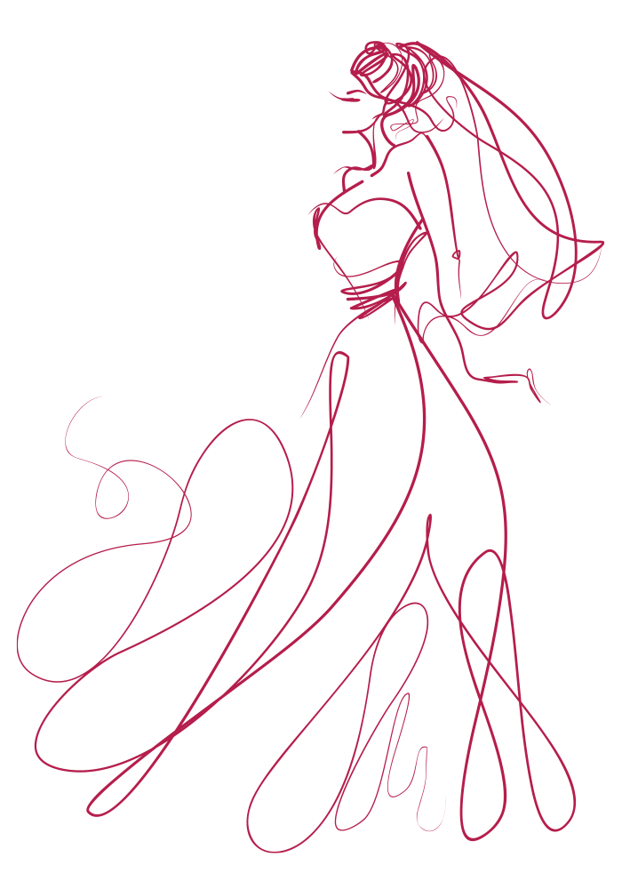 Vestido de noiva - noiva de aquário