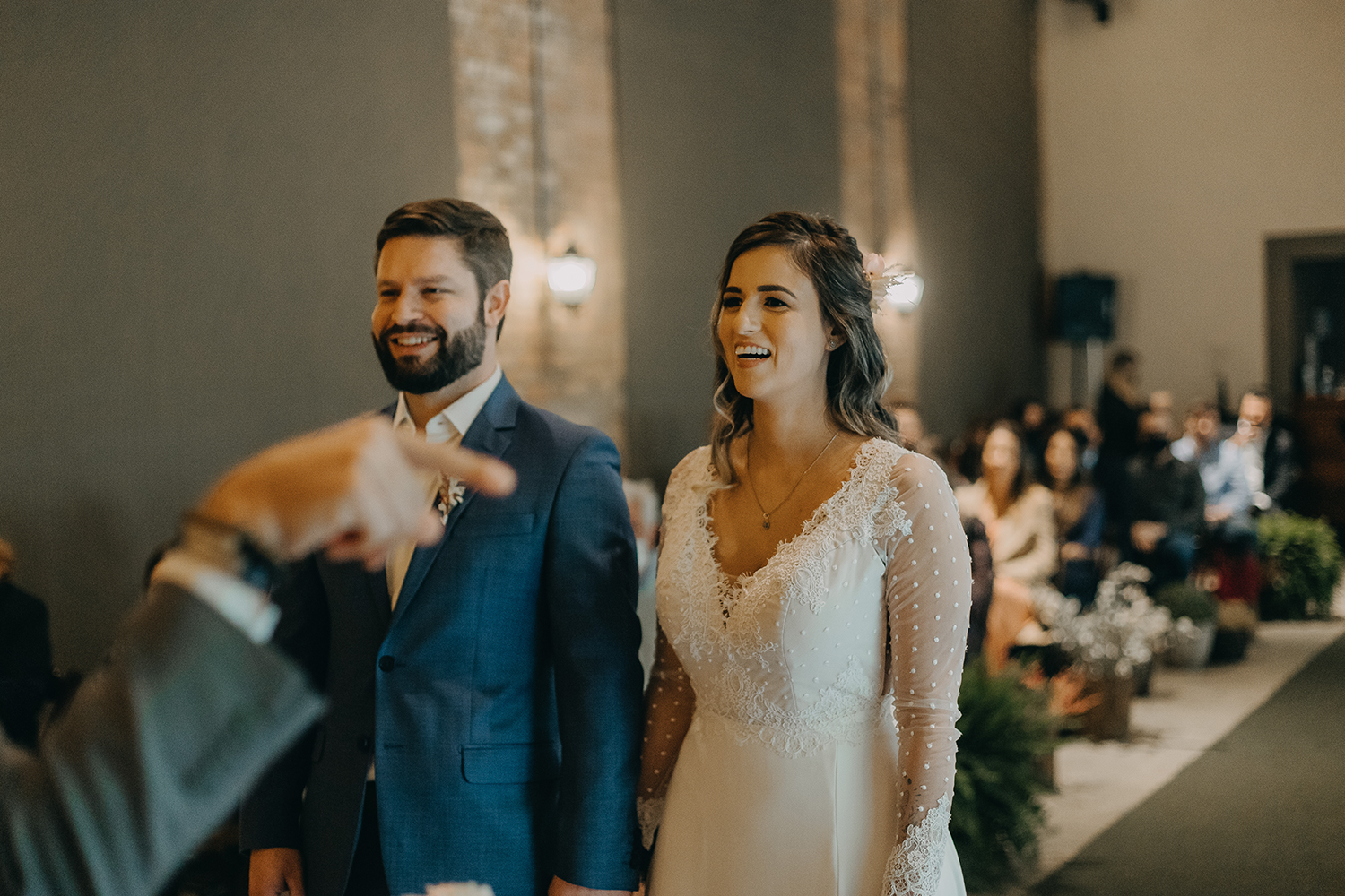 Aline e Guilherme | Casamento intimista com significado