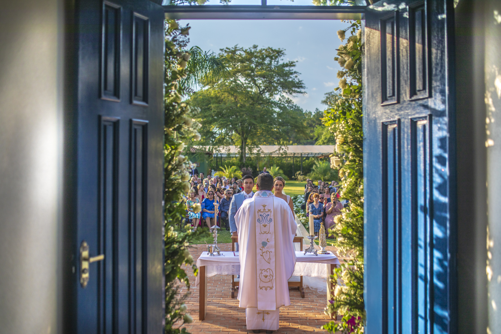 Amanda e Rayan | Casamento na capela da Fazenda Dona Inês