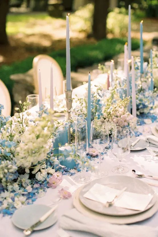 Casamento colorido | Como usar azul no casamento