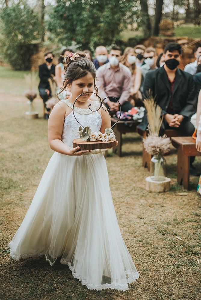 Jéssica e Pedro | Casamento com macramês e personalização, por Carol Guasti