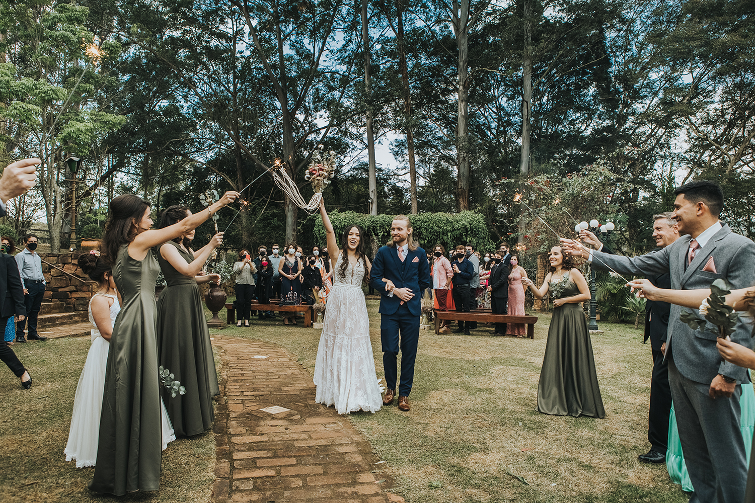 Jéssica e Pedro | Casamento com macramês e personalização, por Carol Guasti