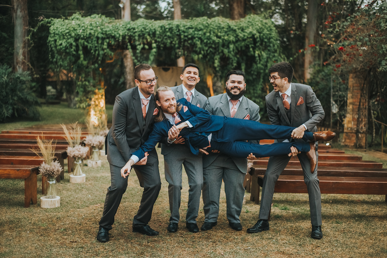 Jéssica e Pedro | Casamento com macramês e personalização, por Carol Guasti