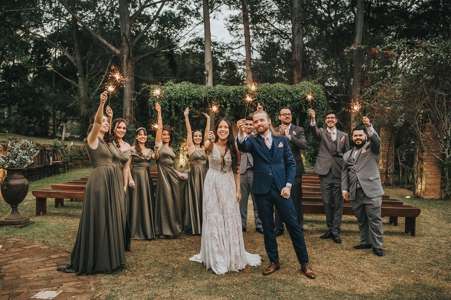 Jéssica e Pedro | Casamento com macramês e personalização, por Carol Guasti