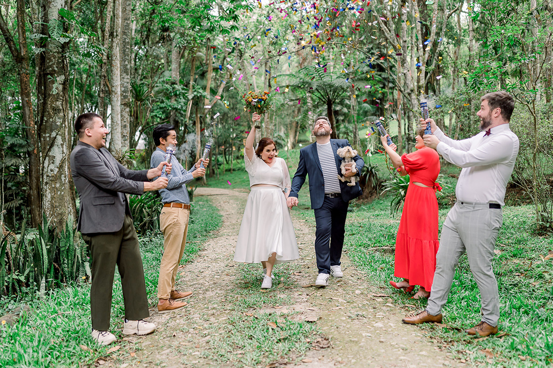 Flávia e Ivan - Renovação de votos na Casa Giardino