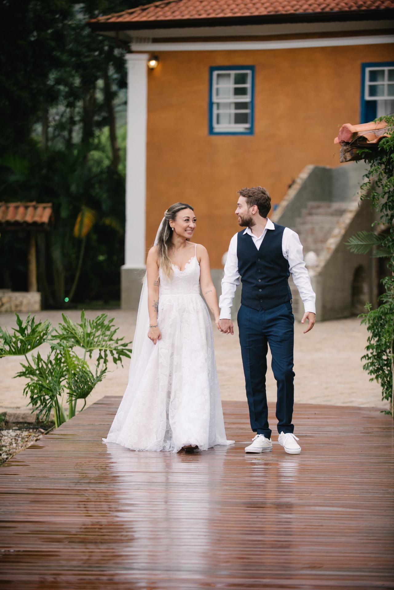 Driele e Marcelo | Casamento delicado no campo