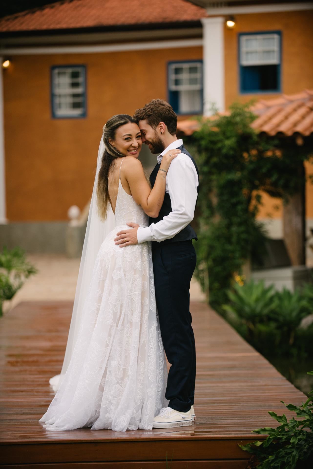 Driele e Marcelo | Casamento delicado no campo