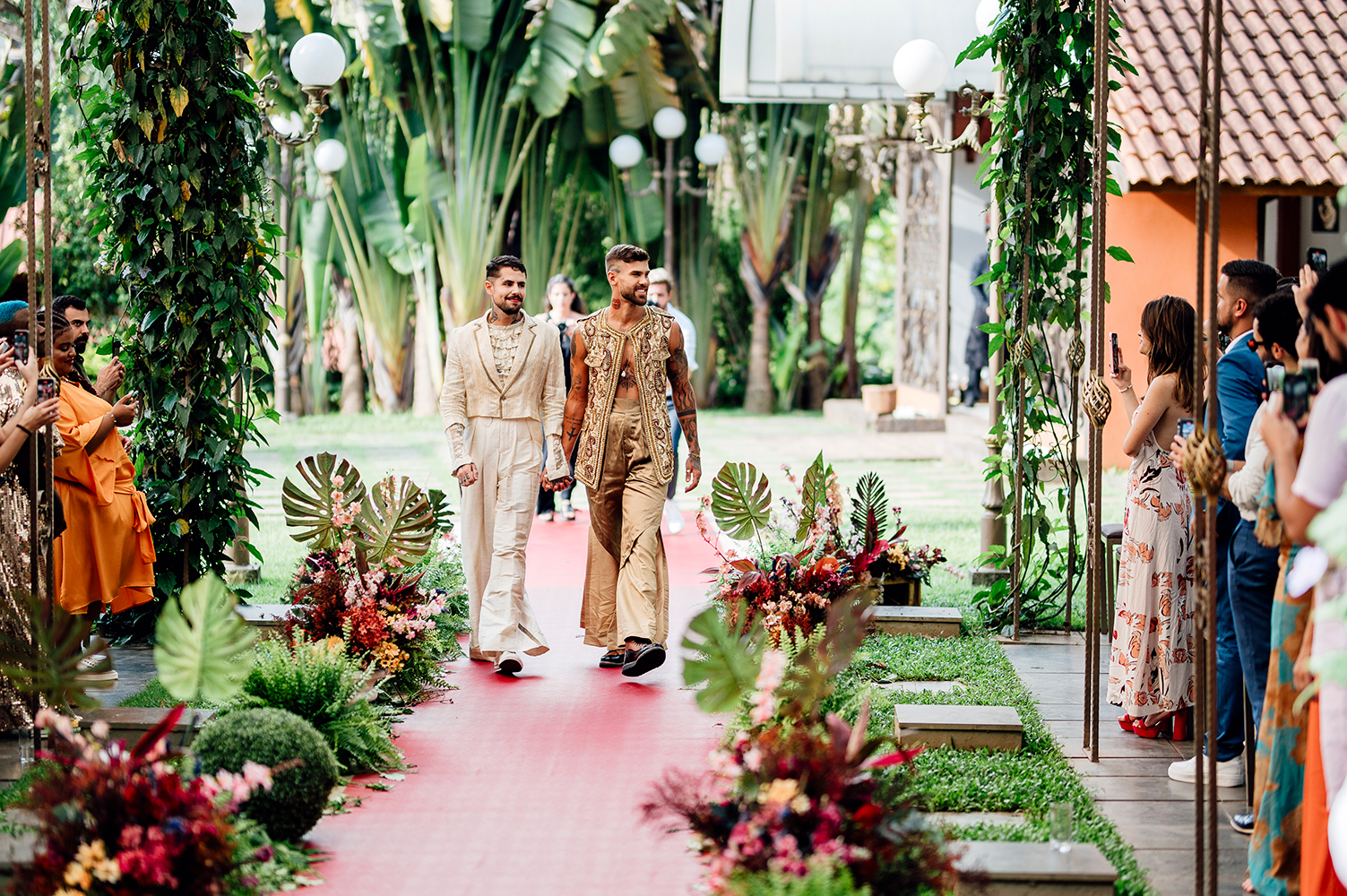 Rodrigo Malafaia e Leandro Buenno | Casamento criativo no Ravena Garden