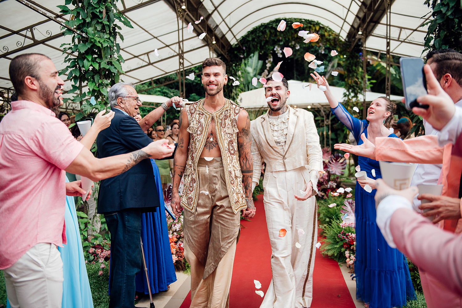 Rodrigo Malafaia e Leandro Buenno | Casamento criativo no Ravena Garden