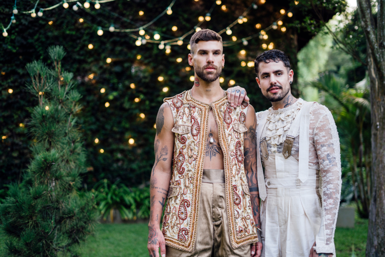 Rodrigo Malafaia e Leandro Buenno | Casamento criativo no Ravena Garden