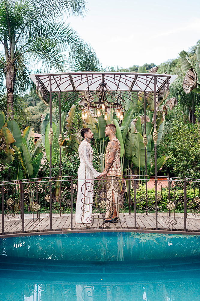 Rodrigo Malafaia e Leandro Buenno | Casamento criativo no Ravena Garden