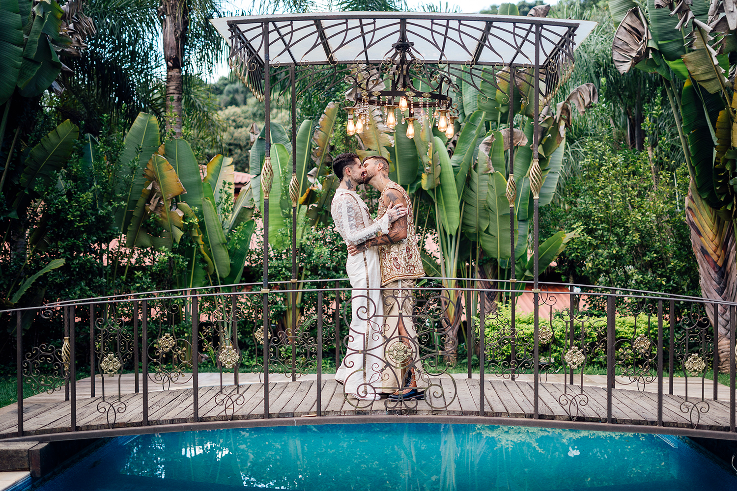 Rodrigo Malafaia e Leandro Buenno | Casamento criativo no Ravena Garden