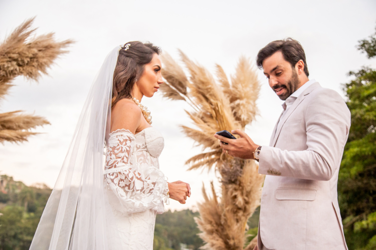 Taty e Marcelo | Casamento intimista no Unique Garden