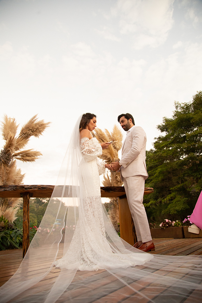 Taty e Marcelo | Casamento intimista no Unique Garden