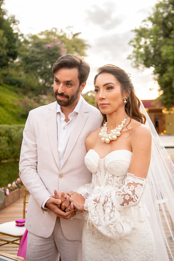 Taty e Marcelo | Casamento intimista no Unique Garden