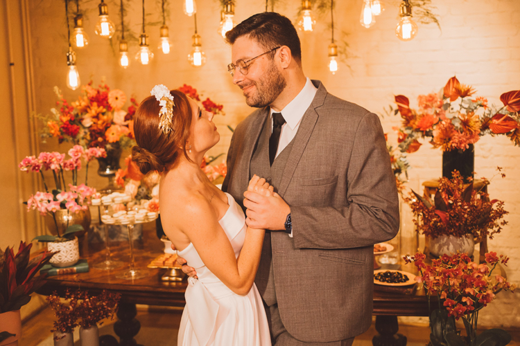 Casamento clássico... Mas nem tanto! Um editorial para noivos autênticos