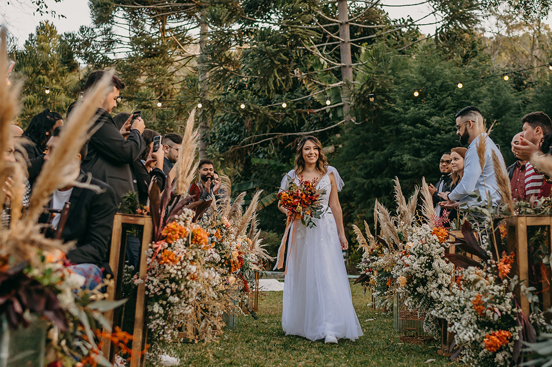 Kelly e Leonardo | Enlace no Ravena Garden: bosque, natureza e muito amor