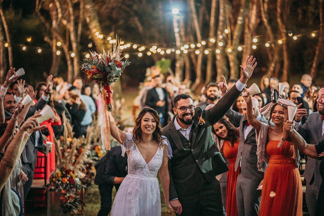 Kelly e Leonardo | Enlace no Ravena Garden: bosque, natureza e muito amor