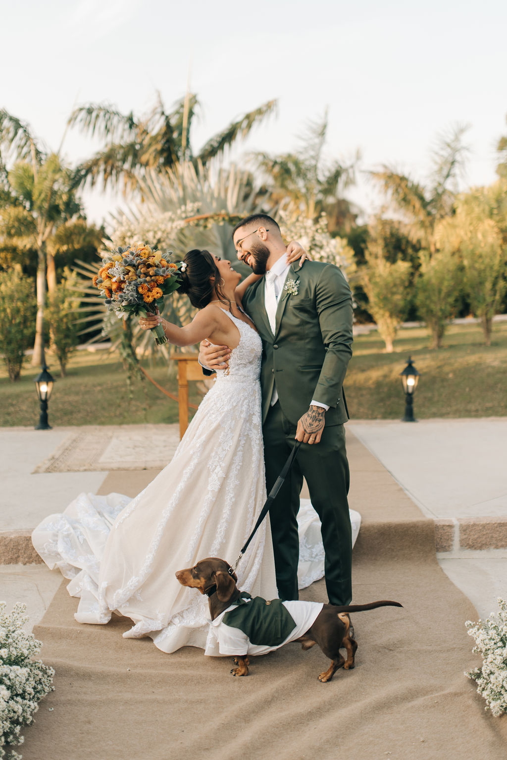 Isabela e Gustavo | Ar livre e emoção: casamento na Casa Venamore