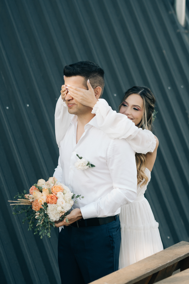 Jéssica e Ricardo | Que tal fazer um elopement wedding na cabana?