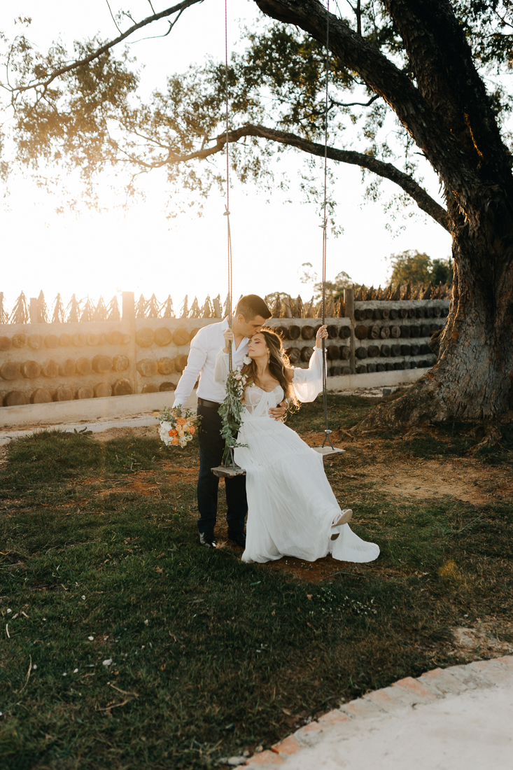 Jéssica e Ricardo | Que tal fazer um elopement wedding na cabana?