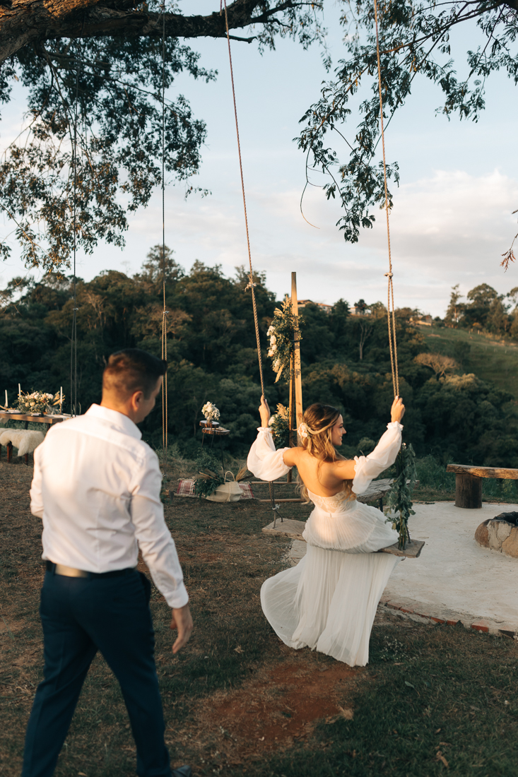 Jéssica e Ricardo | Que tal fazer um elopement wedding na cabana?