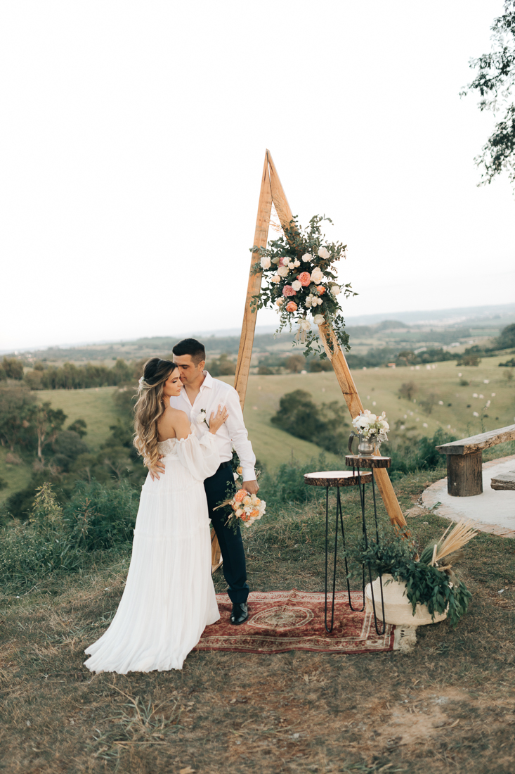 Jéssica e Ricardo | Que tal fazer um elopement wedding na cabana?