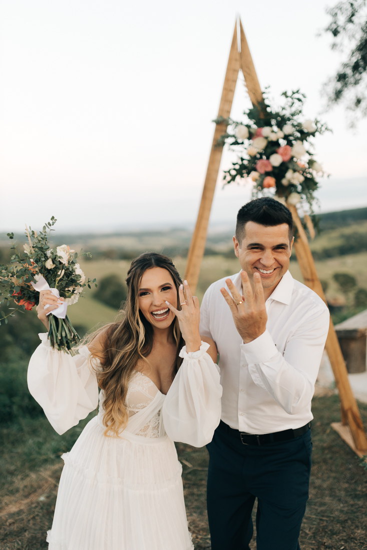 Jéssica e Ricardo | Que tal fazer um elopement wedding na cabana?