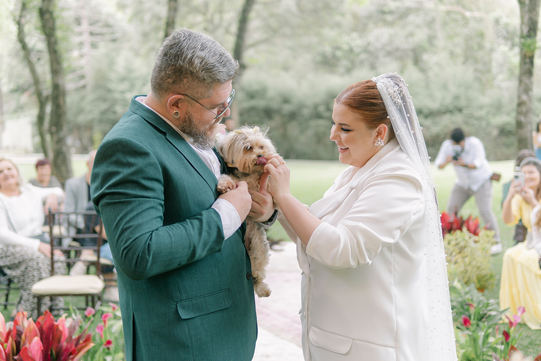 Renovação Flávia e Ivan - Pet no Casamento no Ravena Garden