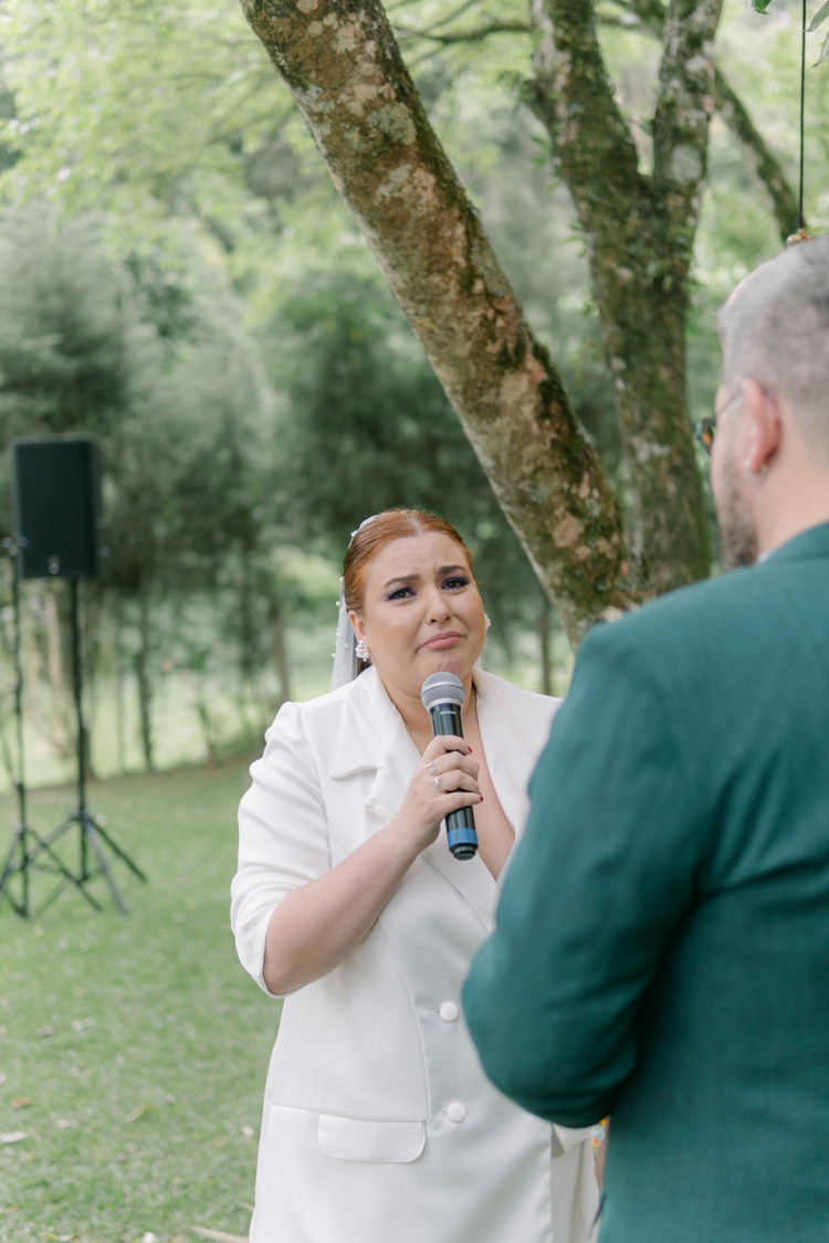 Renovação Flávia e Ivan - Votos dos noivos em Casamento no Ravena Garden