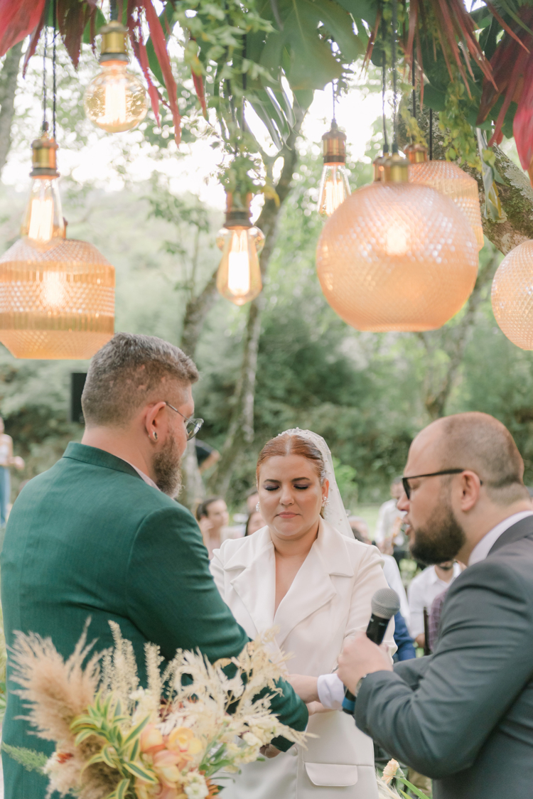 Renovação Flávia e Ivan - Votos dos noivos em Casamento no Ravena Garden