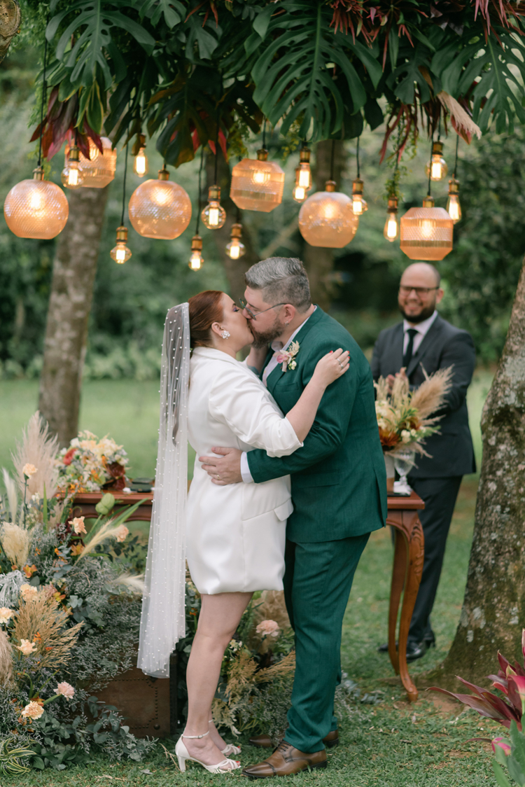 Renovação Flávia e Ivan - Votos dos noivos em Casamento no Ravena Garden