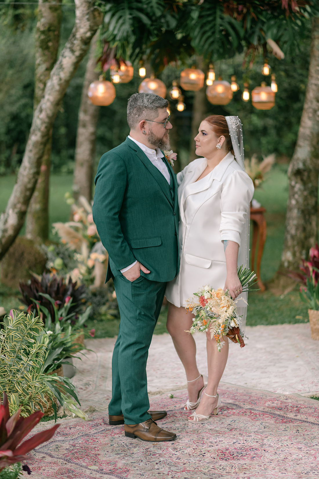 Renovação Flávia e Ivan - Votos dos noivos em Casamento no Ravena Garden