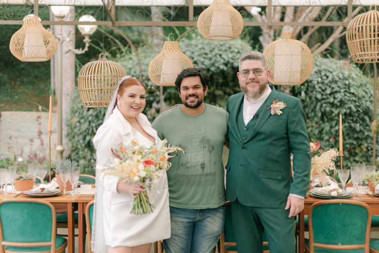 Renovação Flávia e Ivan - Votos dos noivos em Casamento no Ravena Garden