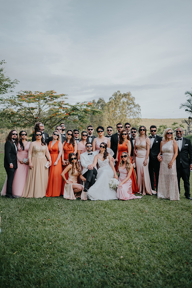 Bruna e Michael | Casamento simples e elegante ao estilos anos 50