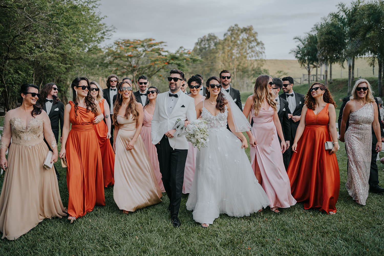 Casamento simples e elegante ao estilos anos 50