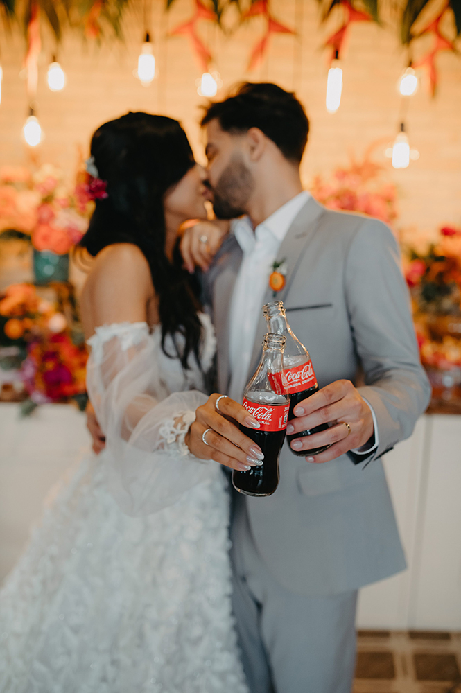 Ariane e Thiago | Casamento abençoado com decoração dos sonhos