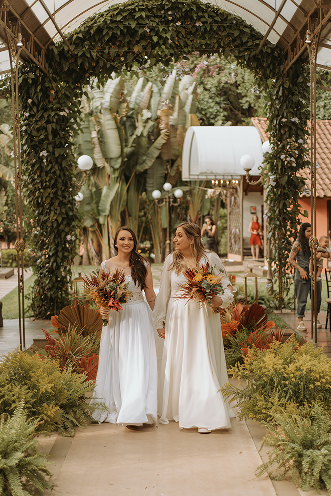 Bruna e Tamara | Duas noivas e um lindo casamento no Ravena Garden