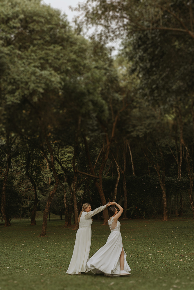 Bruna e Tamara | Duas noivas e um lindo casamento no Ravena Garden