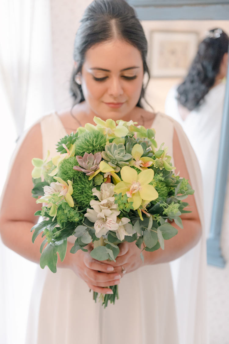 Danielle e Jefferson | Um lindo mini wedding verde e branco