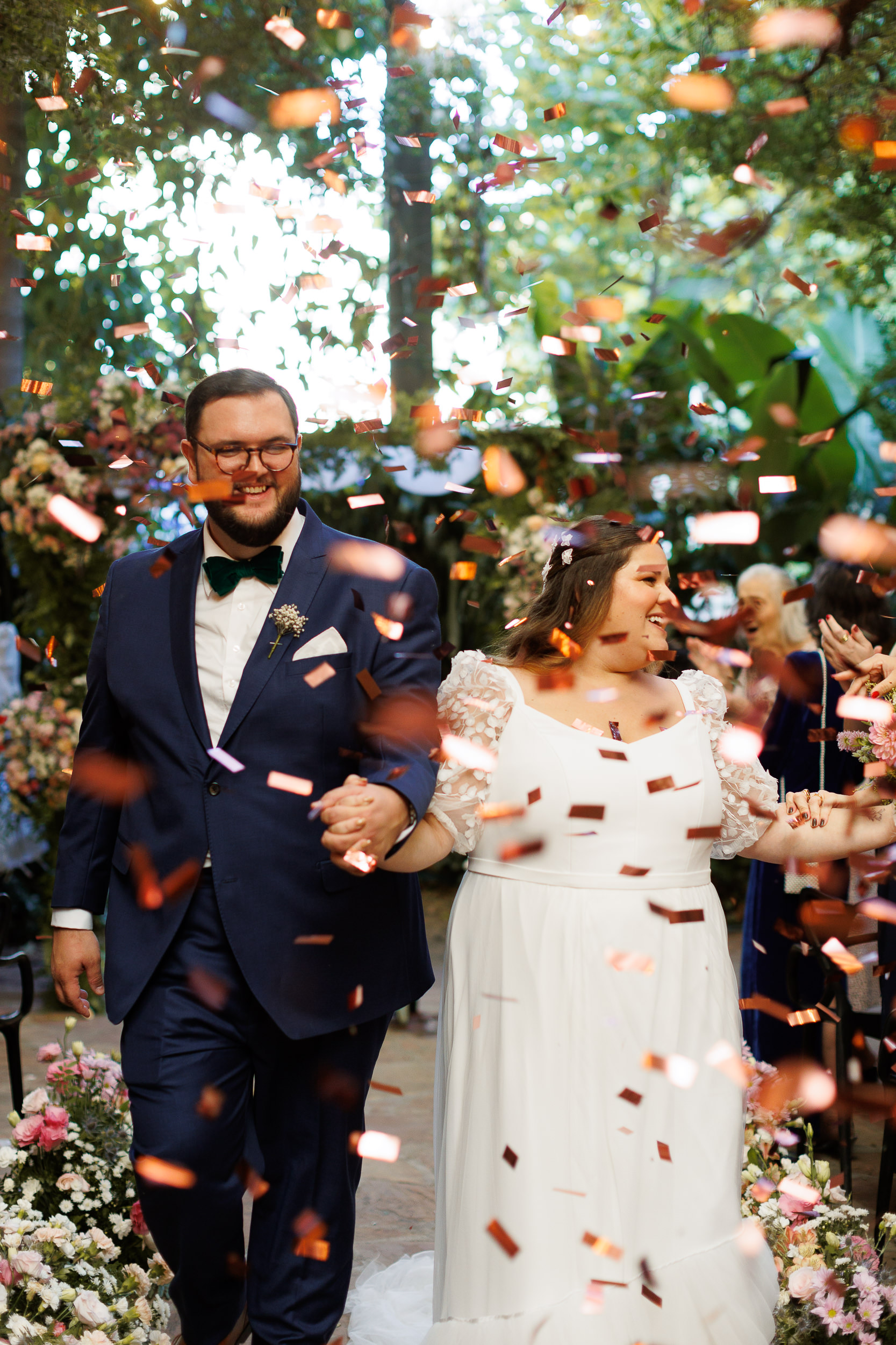 Stephanie e José | Um lindo casamento com clima de jardim