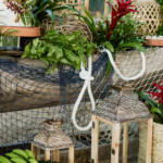 Casamento pé na areia na Casa de Canoa - Decoração de casamento mesa do bolo