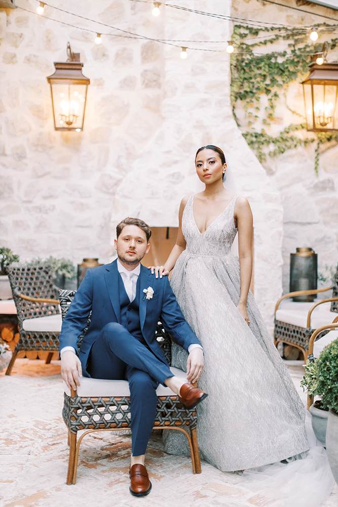 Renan e Rebeca | O amor venceu: casamento verde e branco no Botânico Quintal