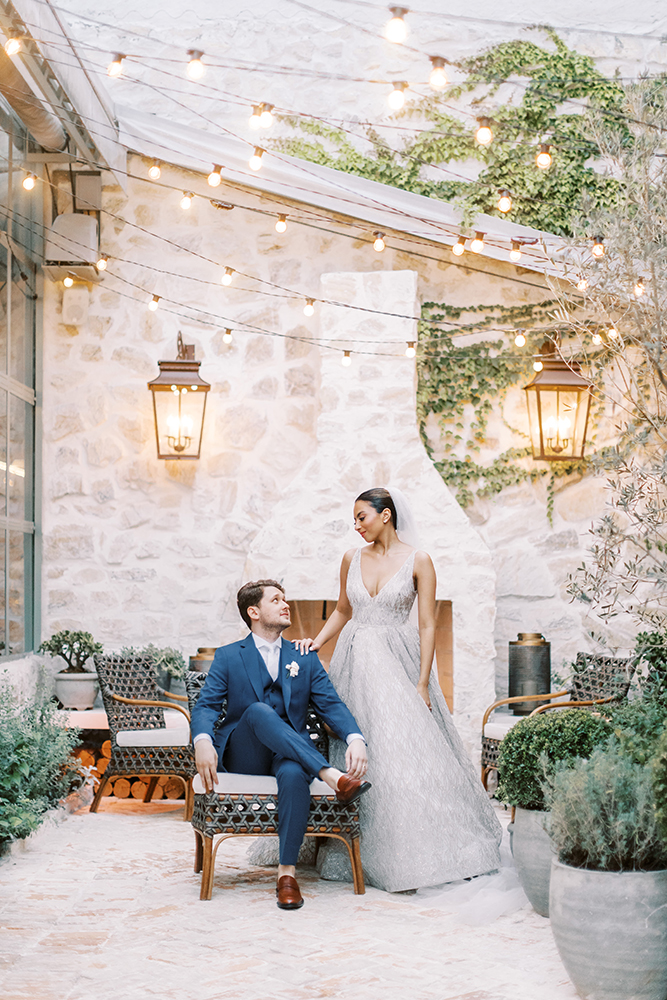 Renan e Rebeca | O amor venceu: casamento verde e branco no Botânico Quintal