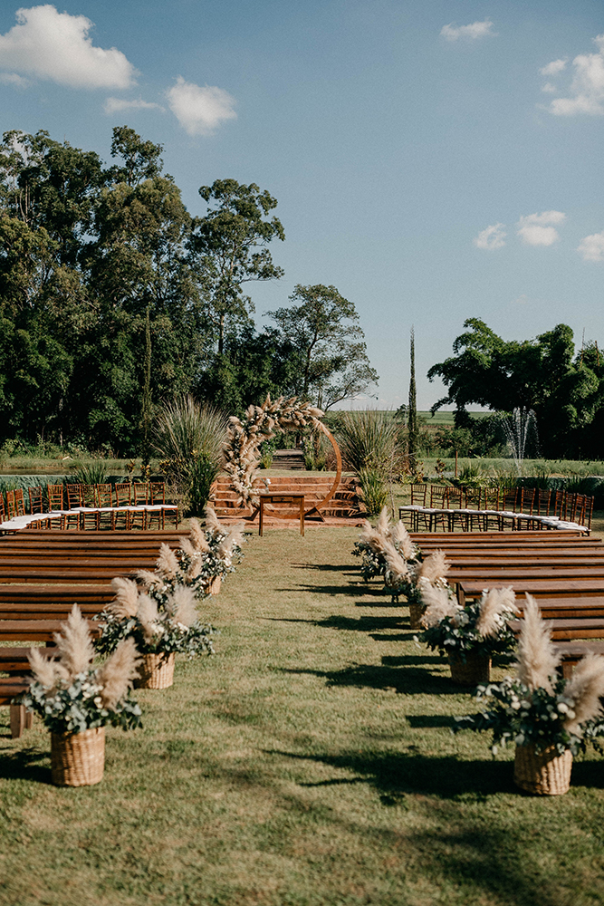 Rafaela e Felipe | Casamento ao ar livre, por Victor Silvério e Diana Taramelli